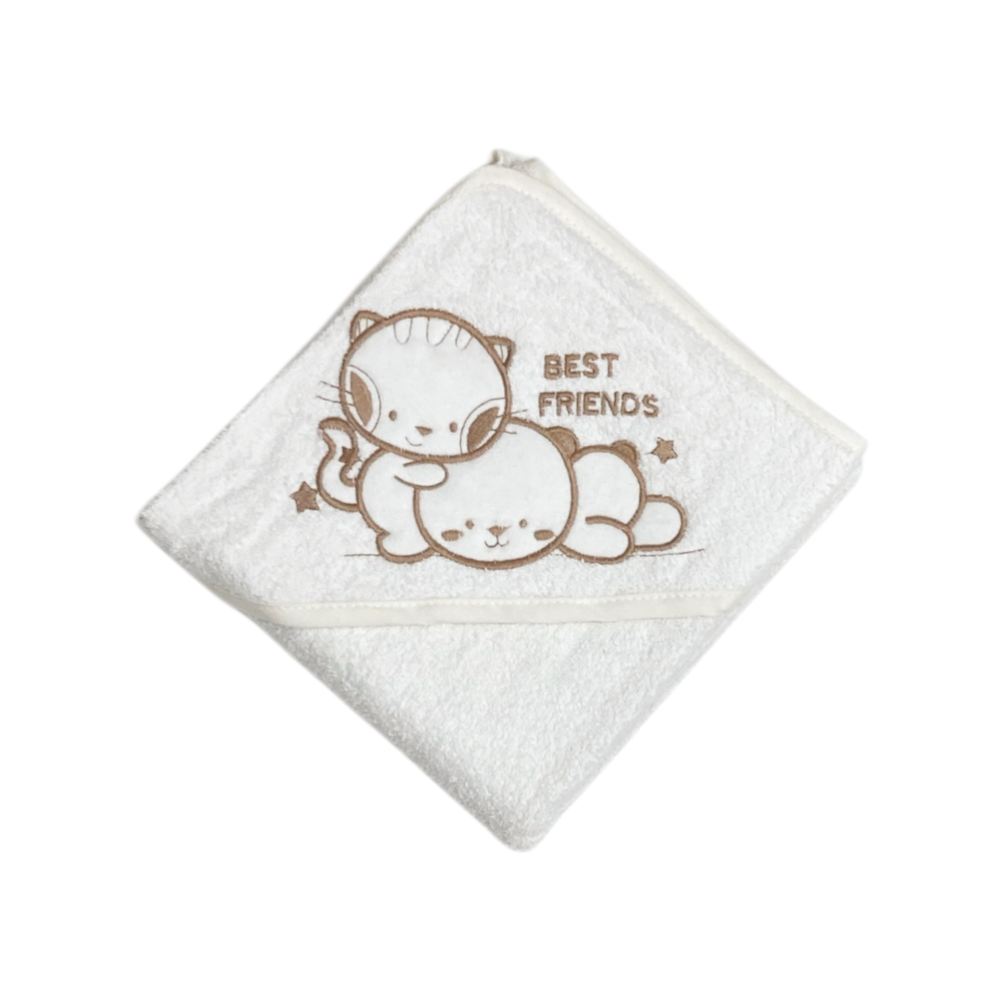 accappatoio neonato/a spugna