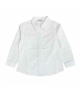 camicia bambina popeline 4/14 anni