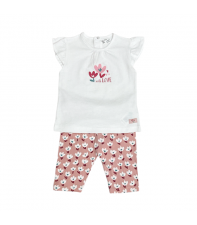 completo bambina cotone 3/24 mesi