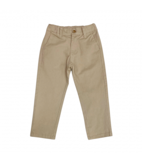 pantaloni bambino cotone 3/8 anni