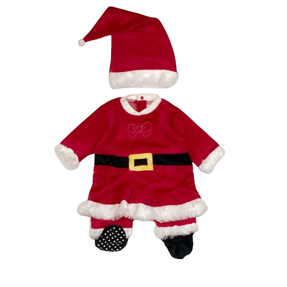 tutina ciniglia neonata babbo natale