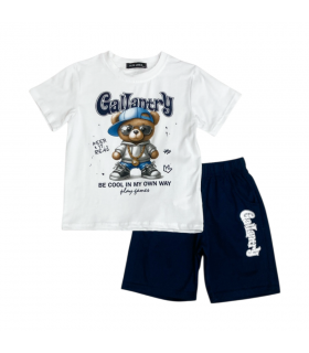 completo corto bambino 3/8 anni