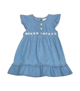 vestina bambina chambray 12/36 mesi