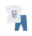 completo bambina jersey 3/7 anni