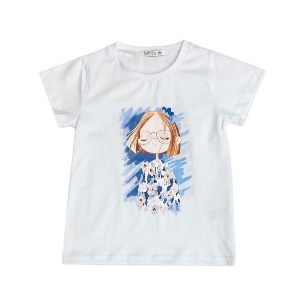 completo bambina jersey 3/7 anni