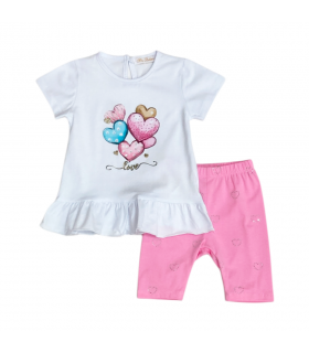 completo bambina jersey 12/36 mesi