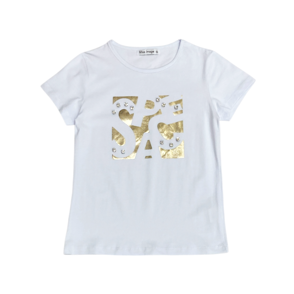 t-shirt ragazza jersey 8/16 anni