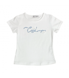t-shirt bambina jersey 4/12 anni