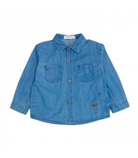 camicia bambino chambray 12/36 mesi
