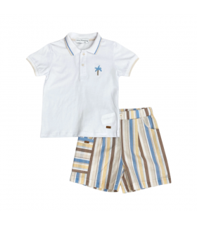 completo corto bambino 3/8 anni