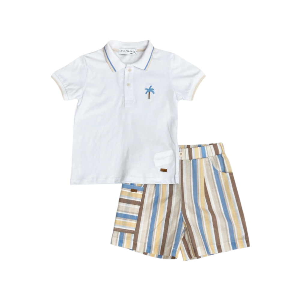 completo corto bambino 3/8 anni