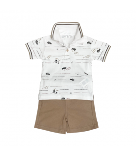 completo corto bambino 3/24 mesi