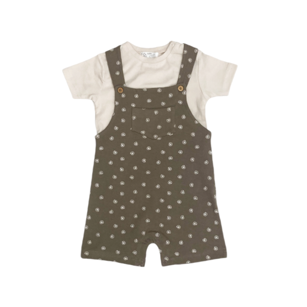 completo corto bambino 3/24 mesi