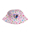 cappello bambina tessuto 3/10 anni