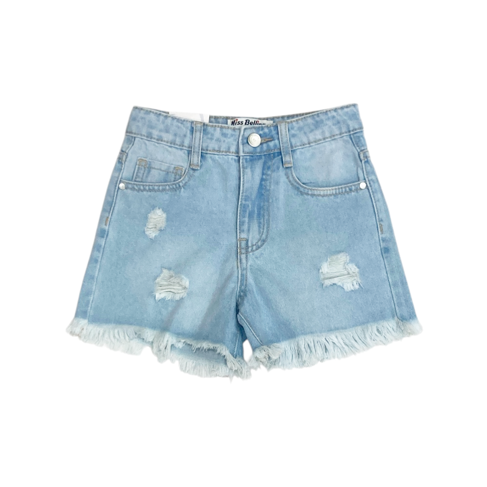 short jeans bambina 5 tasche 4/14 anni