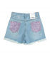 short jeans bambina 5 tasche 4/14 anni