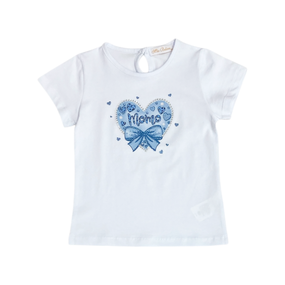 t-shirt bambina jersey 12/36 mesi