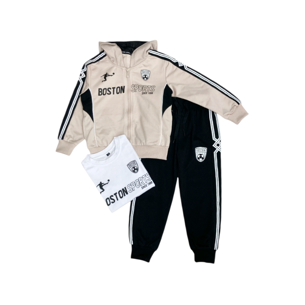 tuta bambino felpa leggera 4/12 anni