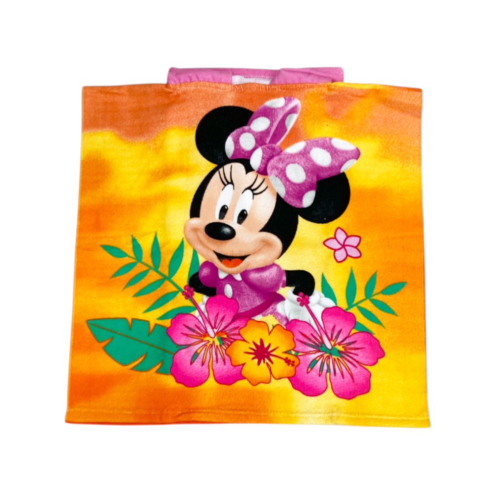 poncho bambina minnie micro spugna
