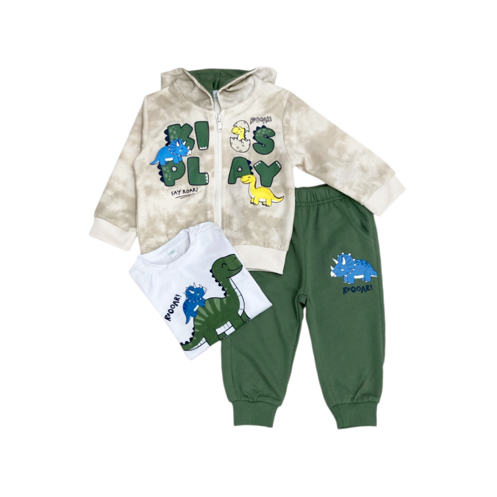 tuta bambino felpa leggera 12/36 mesi