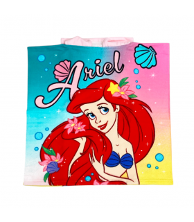 poncho bambina ariel micro spugna