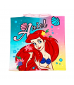 poncho bambina ariel micro spugna