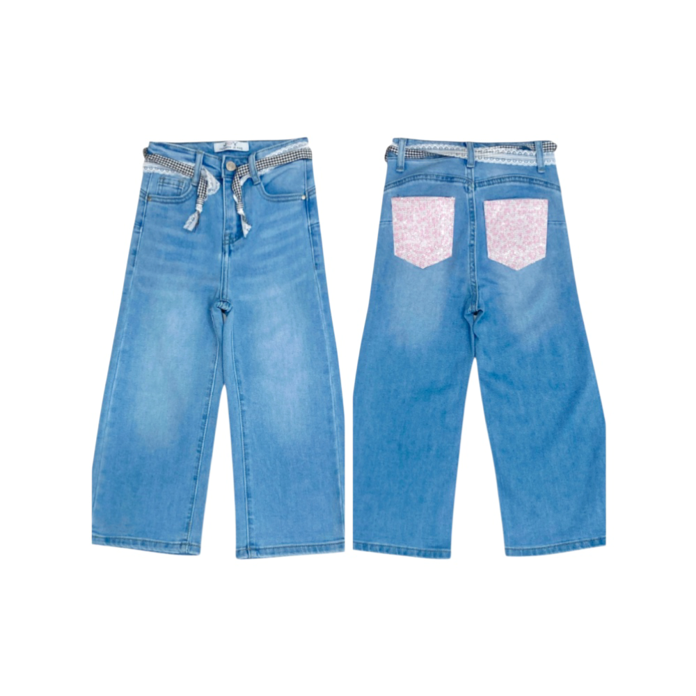 jeans bambina 5 tasche 4/14 anni