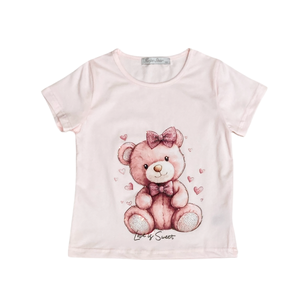 completo corto bambina 3/8 anni