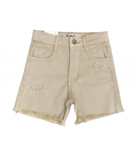 short bambina twill 4/14 anni