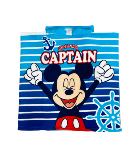 poncho bambino mickey spugna
