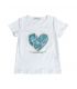 t-shirt bambina jersey 4/12 anni