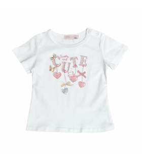 t-shirt bambina jersey 12/36 mesi