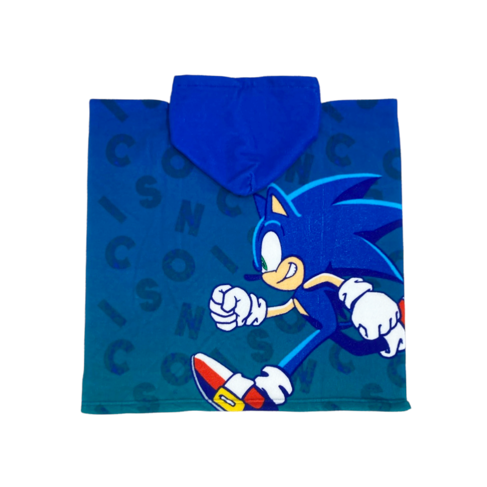 poncho spugna baby sonic
