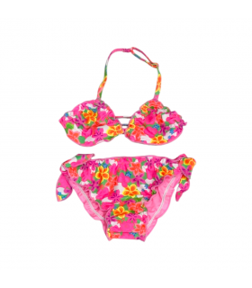 costume due pezzi bambina 1/5 anni