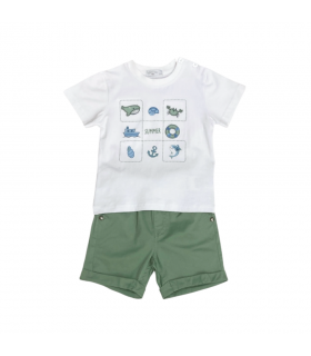 completo corto bambino 1/18 mesi