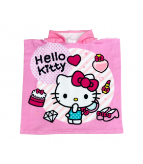 poncho bambina hello kitty
