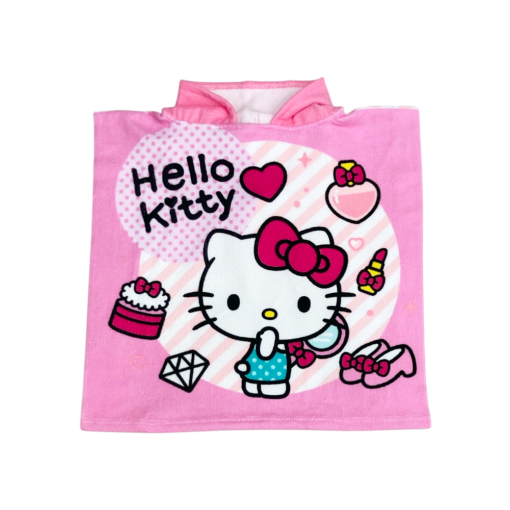 poncho bambina hello kitty