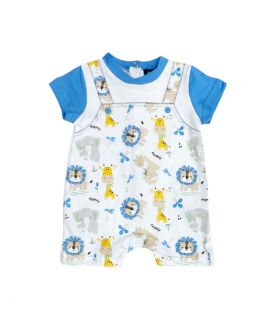 pagliaccetto neonato cotone 0/3-9/12 mesi