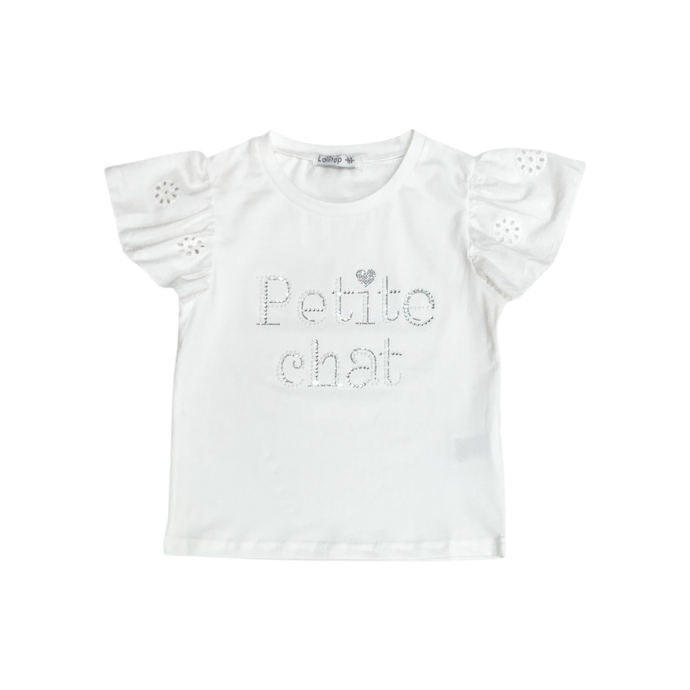 t-shirt bambina jersey 3/4-11/12 anni