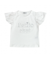 t-shirt bambina jersey 3/4-11/12 anni