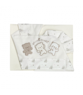 set lenzuolini carrozzina cotone
