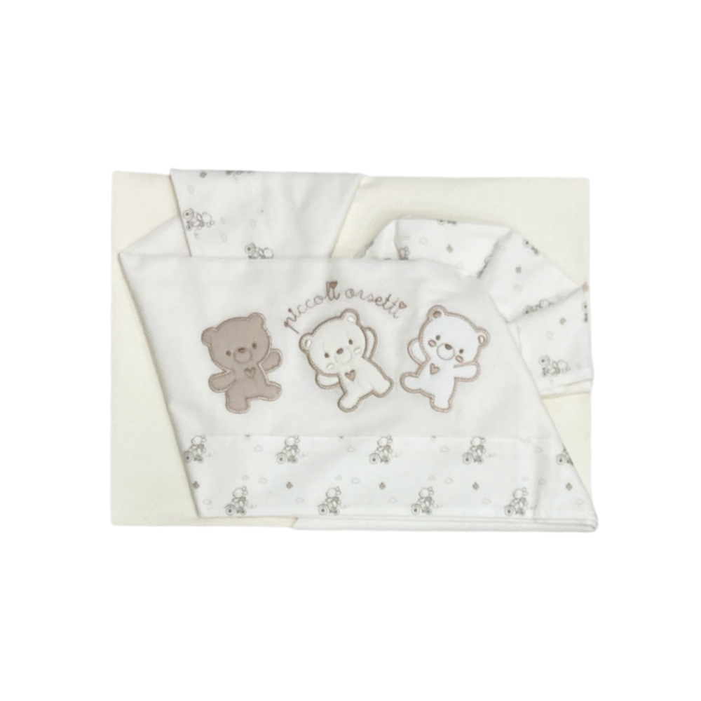 set lenzuolini carrozzina cotone