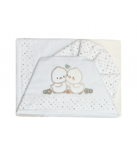 set lenzuolini lettino cotone