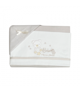 set lenzuolini carrozzina cotone