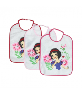 set 3 pezzi bavagli asilo princess