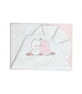 set lenzuolini lettino cotone