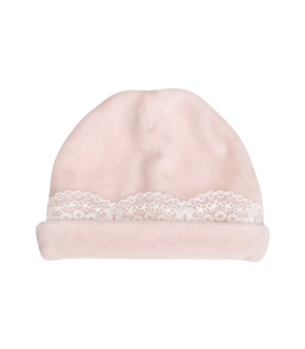 cappellino neonata ciniglia