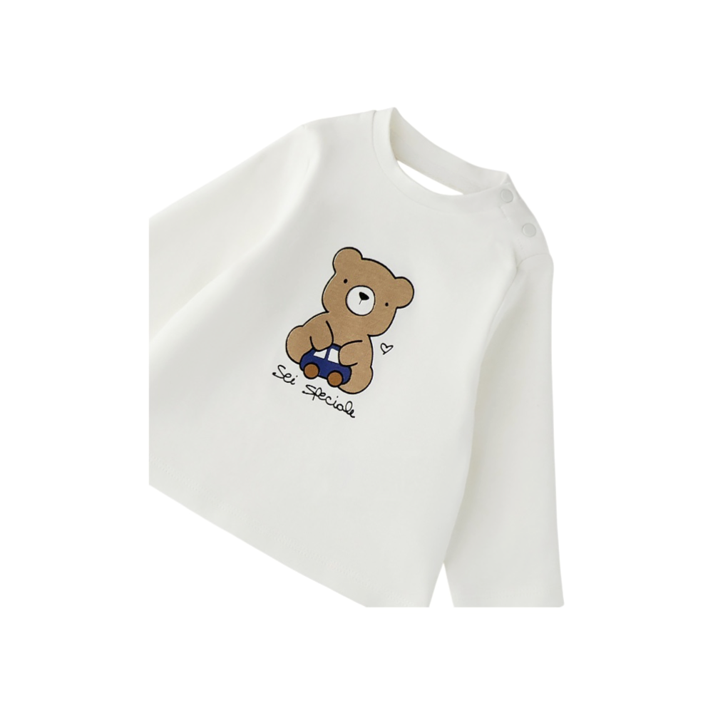 t-shirt bambino caldo cotone 3/24 mesi