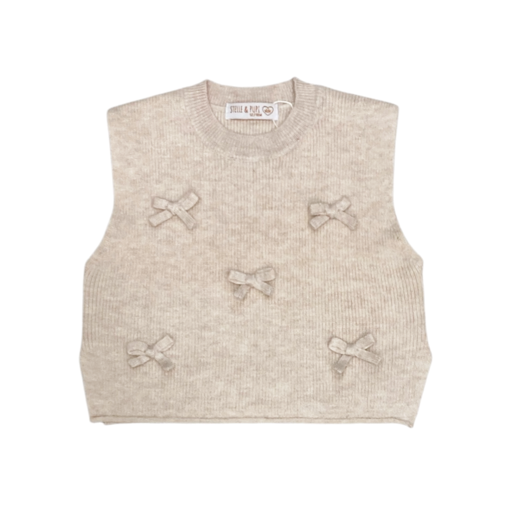 completo bambina in maglia 12/36 mesi