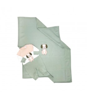set neonato in maglia